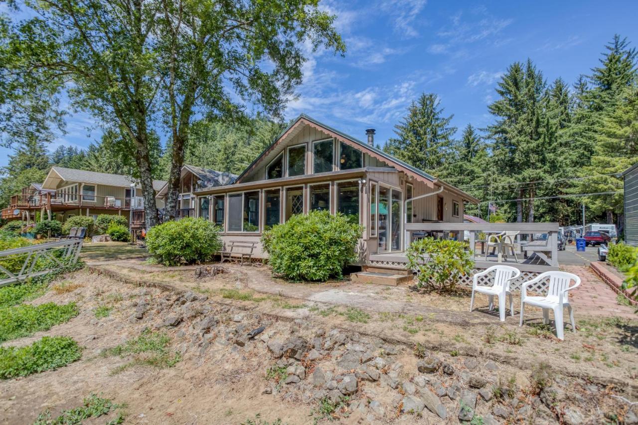 The Crabbing Cabin Villa Lincoln City Exterior photo